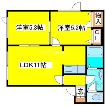 間取図 サニーＢ棟
