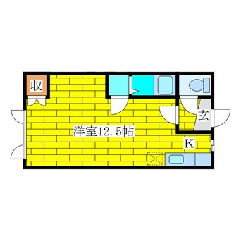 間取図 コーポ162