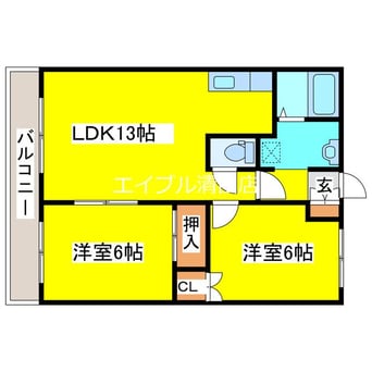 間取図 サントピア
