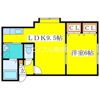 間取図 エミール平岡