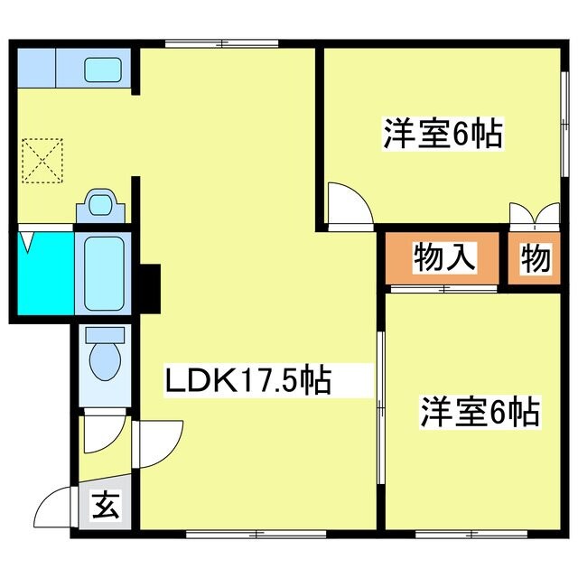 間取り図 シャトーリヨン