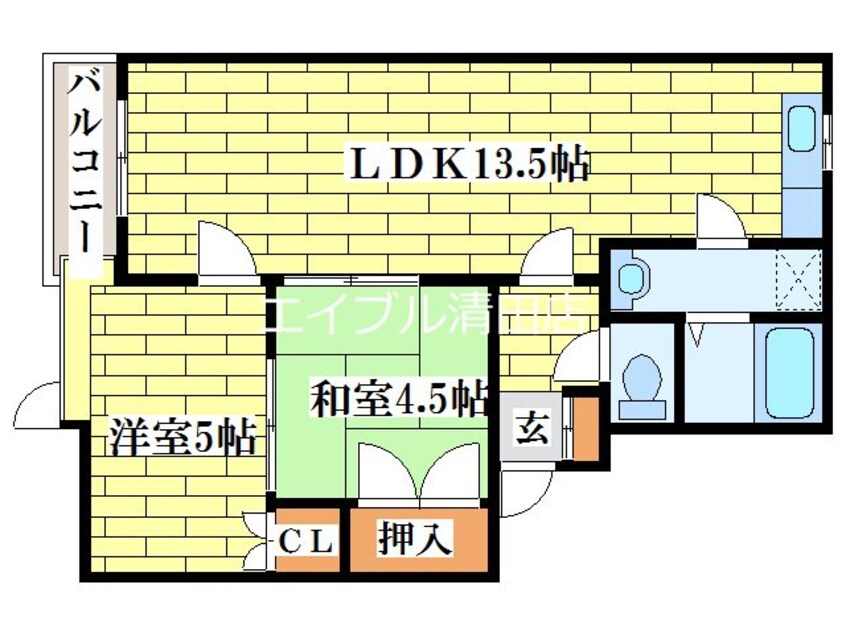 間取図 ＮＳビル