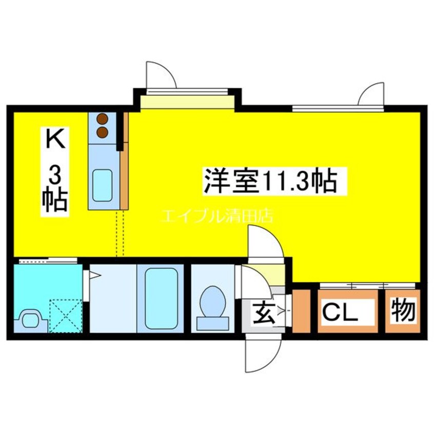 間取図 エルフィンハウス