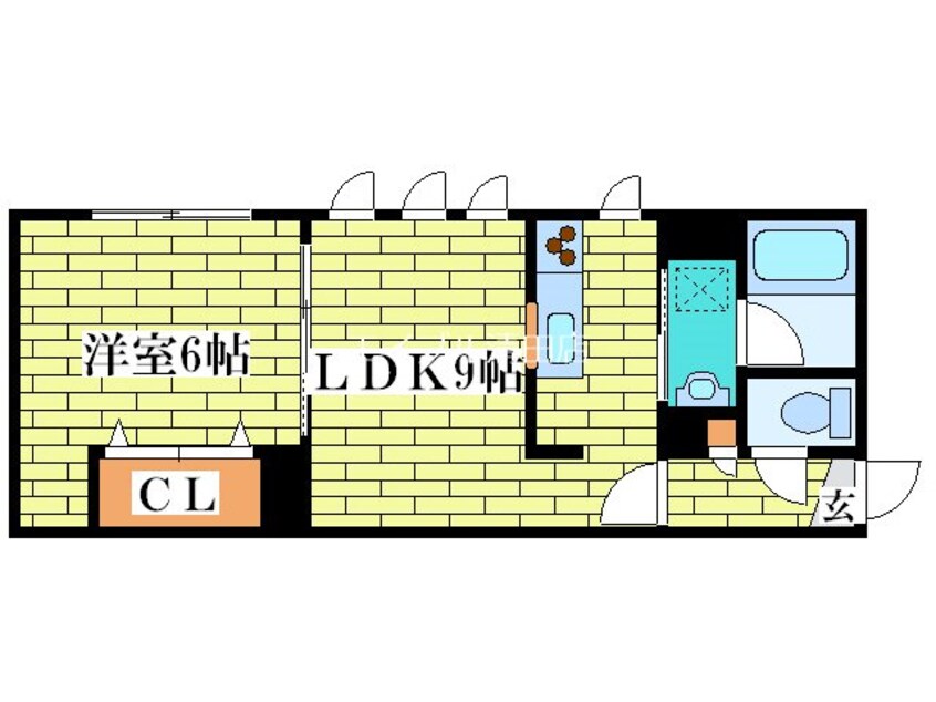 間取図 メゾンボヌール