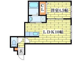 間取図 マルフィーノ美しが丘