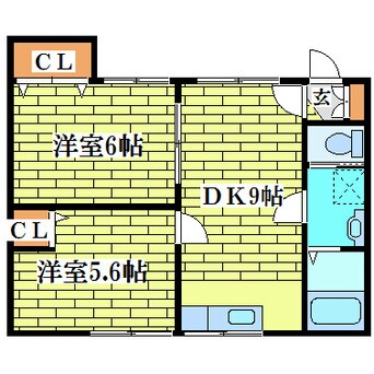 間取図 Wing Kiyota