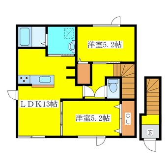 間取図 シェーンヒルズ四季の杜Ｃ棟