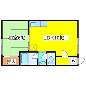 間取図 ＫＤハイツ5