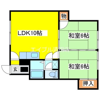 間取図 グランドパークマンション