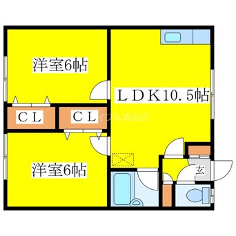 間取図 メゾンドきりき