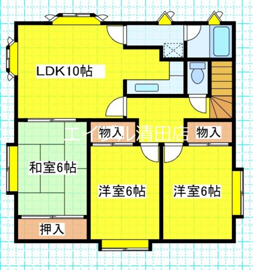 間取図 サンライト真栄