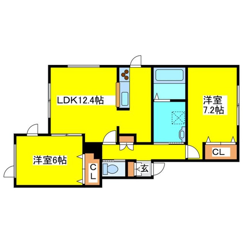 間取図 アセット２１