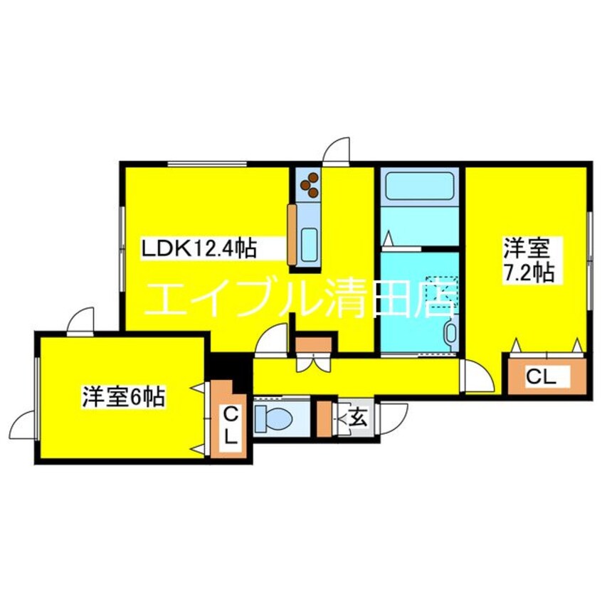 間取図 アセット２１