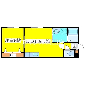 間取図 エスカイヤ南ヶ丘