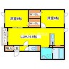Nix０３ 2LDKの間取り