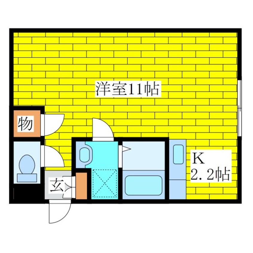 間取図 アトラスビル