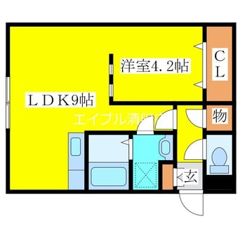間取図 アトラスビル
