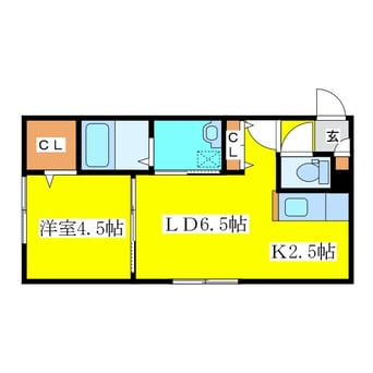 間取図 セレーノコート美しが丘