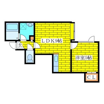 間取図 ノースフィールドII