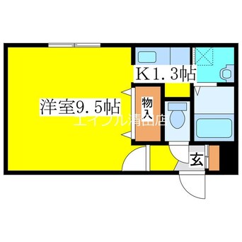 間取図 アマン北広島