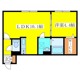 間取図 Quadrifolio（クアドリフォリオ）