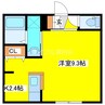 Maison de Hiro 1Kの間取り