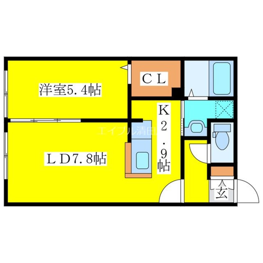 間取図 Maison de Hiro