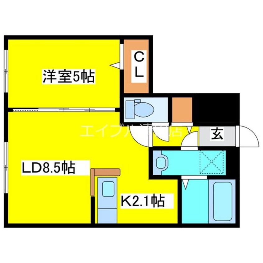 間取図 Lavender Terrace