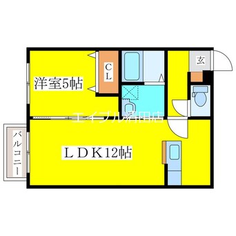 間取図 カーサ ボールパーク