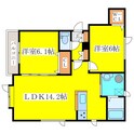 ベリテの間取図