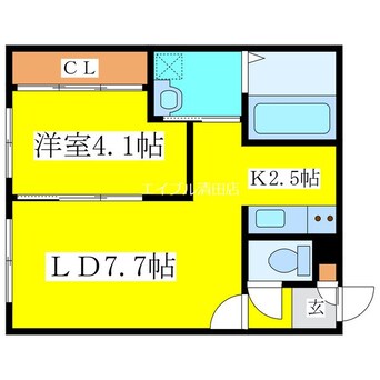 間取図 ASITA大曲