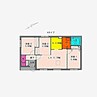 富万ヒラオカテラス 3LDKの間取り