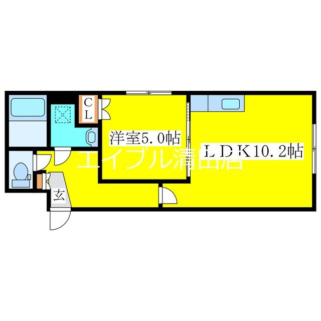 間取り図 ポルト・ボヌール