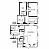 輪厚中央戸建 4LDKの間取り