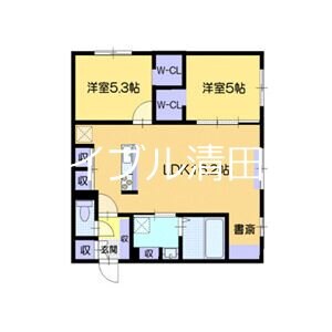 間取り図 仮）ネコフィーノラボ