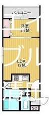 SORTE273 1LDKの間取り