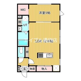 間取図 ネコフィーノ・キキ