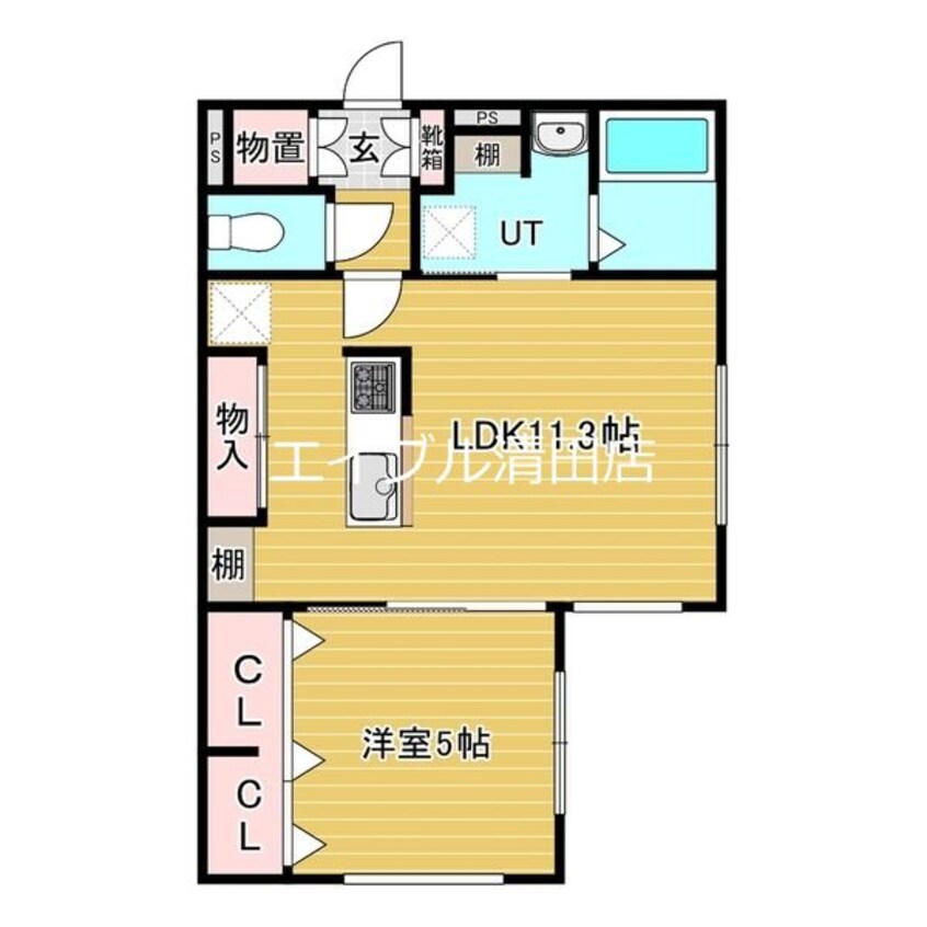間取図 ネコフィーノ・キキ