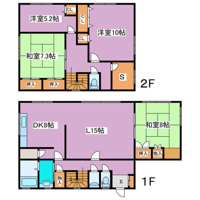 間取図 真駒内泉町3丁目　戸建て