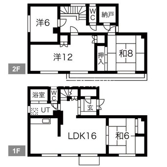 間取図 藤野1-5戸建