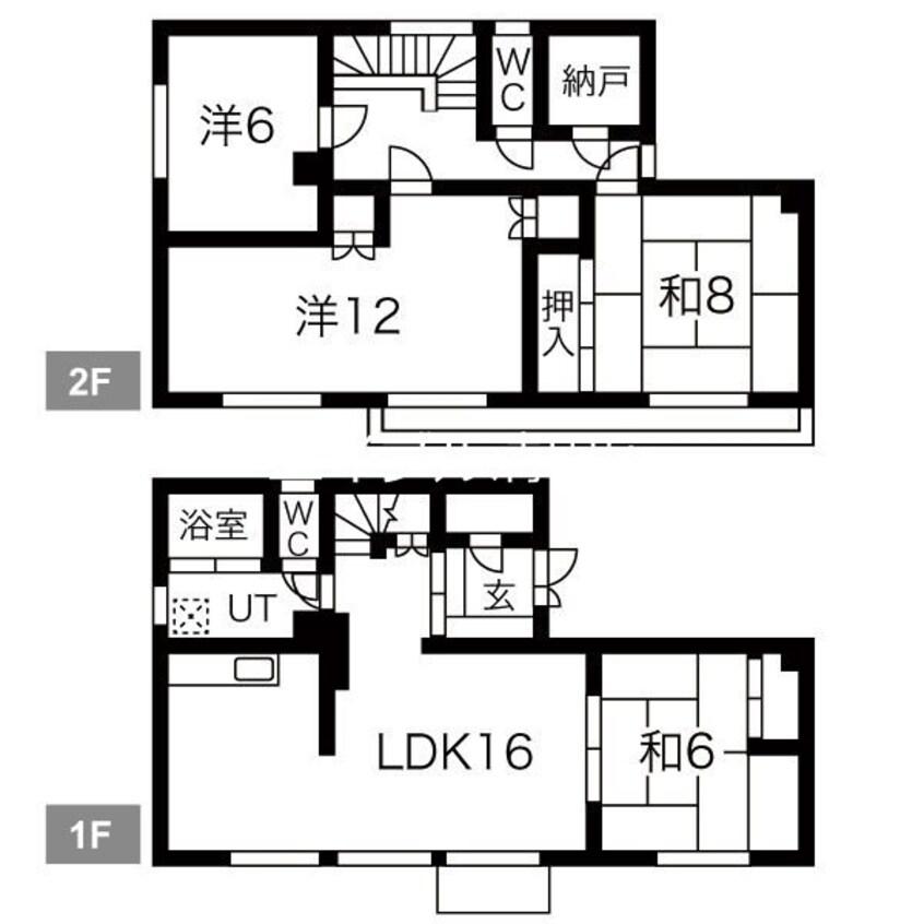 間取図 藤野1-5戸建
