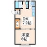 近見ハイツ 1DKの間取り