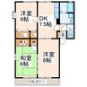 コーポＭⅡ 3DKの間取り