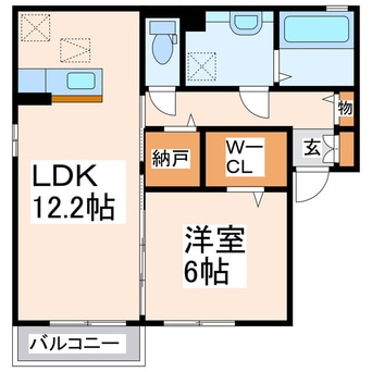 間取図 アリーバサル野田