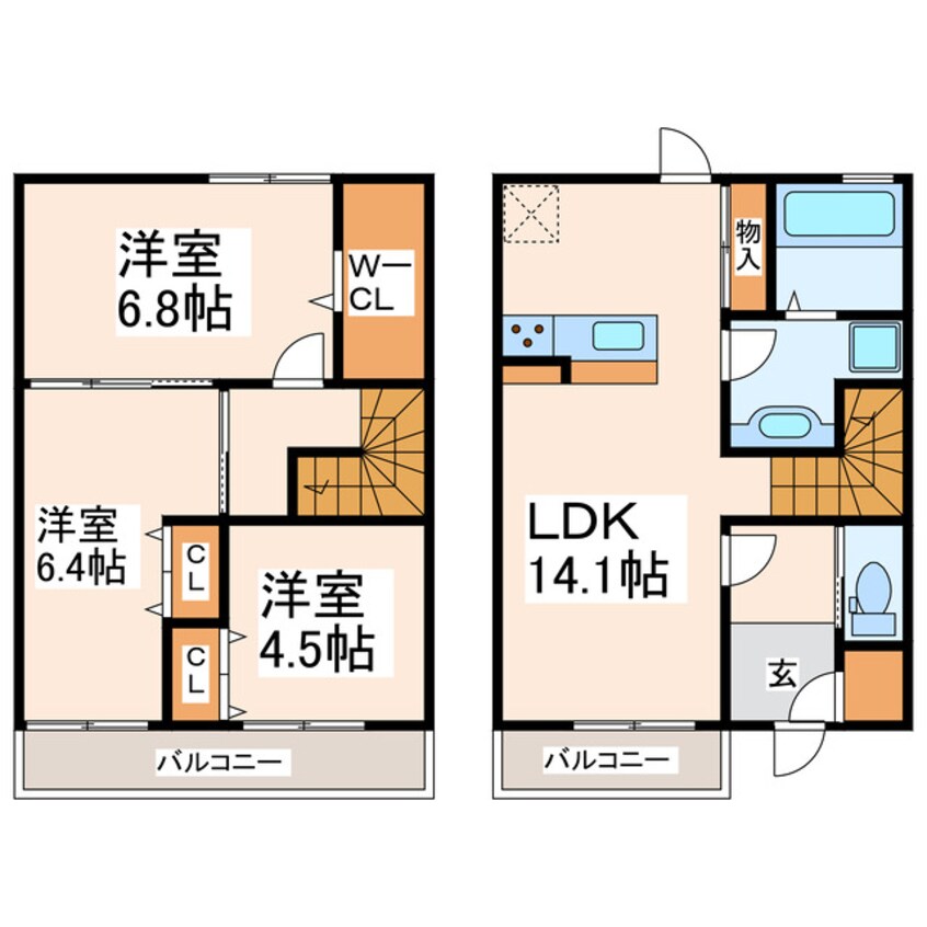 間取図 ウィル・ハイム