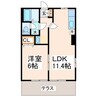 産交バス（宇土市）/松山 徒歩5分 1階 築29年 1LDKの間取り