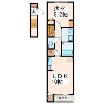 間取図 ボンアミューズ