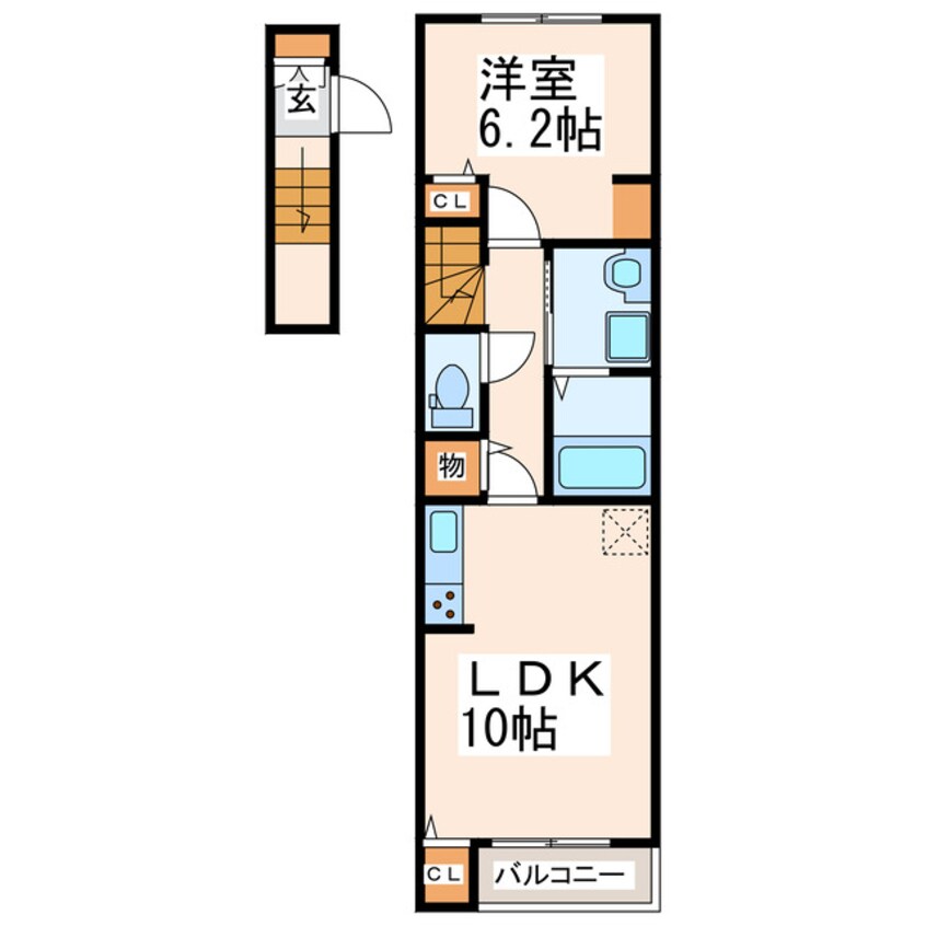 間取図 ボンアミューズ