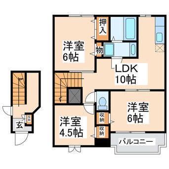 間取図 エクセルコートⅢ