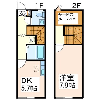 間取図 ケインズ・マツバセ